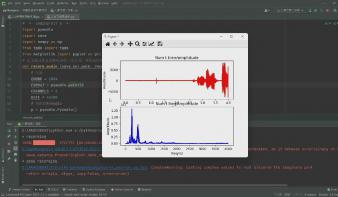 基于Python的设备排放声信号可视化系统